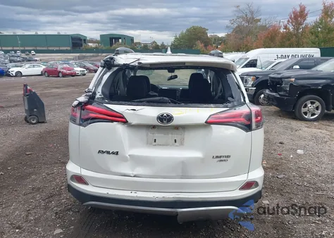 2018 Toyota Rav4 Limited z USA, uszkodzony, nr VIN JTMDFREV0JJ242775